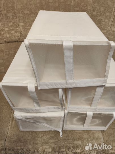 Коробки для хранения одежды, обуви IKEA