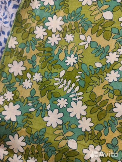 Ткань ситец СССР винтаж