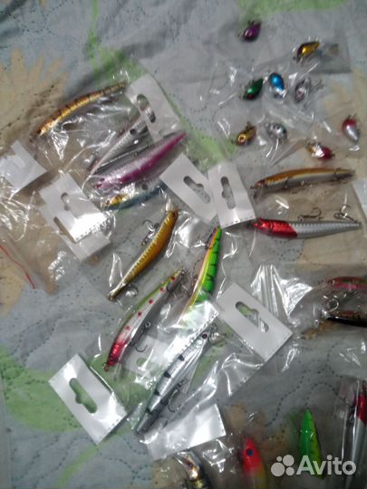 Огромный набор воблеров