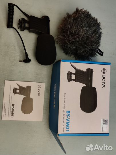 Микрофон Boya by-vm01