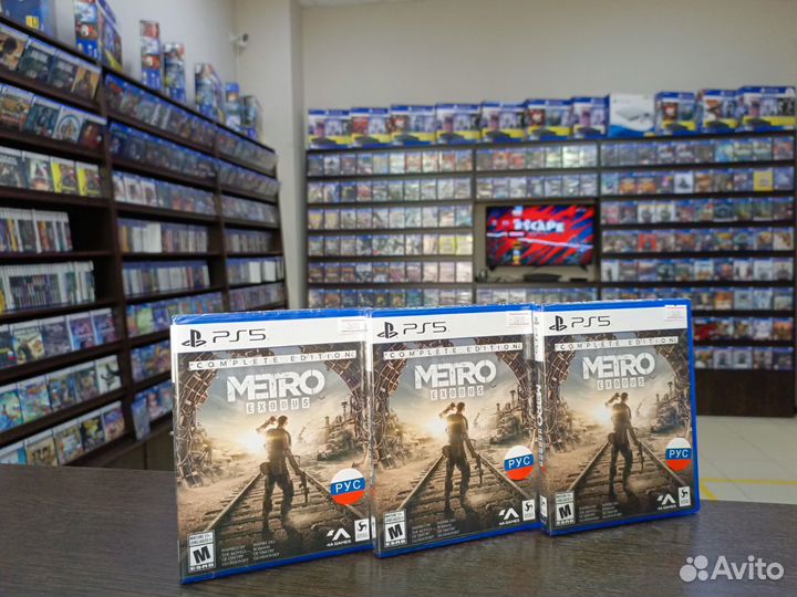 Metro Exodus Complete Edition Ps5 (возможен обмен