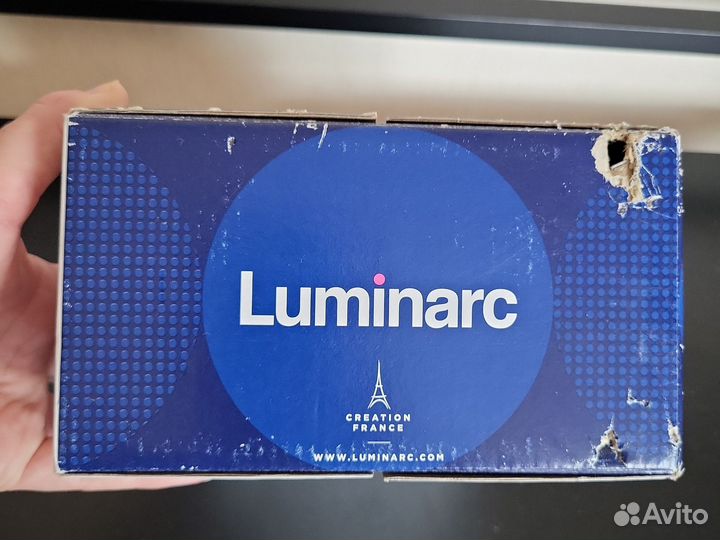 Набор стаканов для виски 300мл 6шт luminarc новый