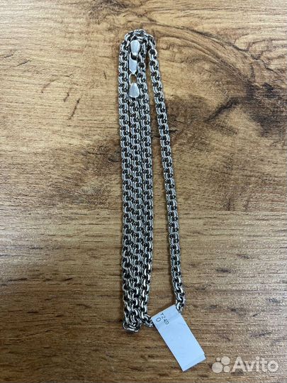 Серебряная цепь мужская