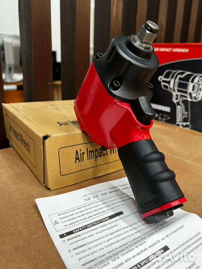 Гайковерт ударный пневматический 1/2 680N.m