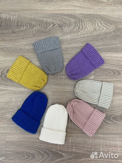 Шапка на малыша 0-2 года