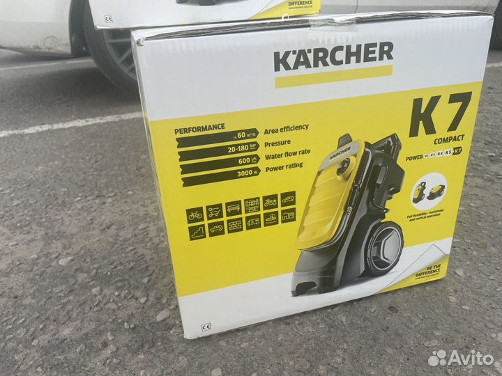 Мойка karcher k 7 compact 1.447-050.0 3000Вт