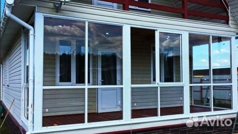 Пластиковые окна, остекление домов, веранд