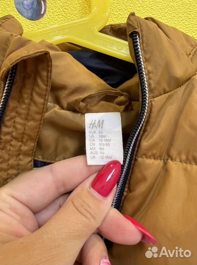 Куртка демисезонная для мальчика 86 H&M