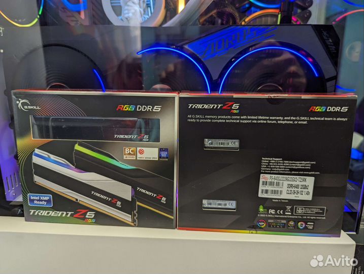 Оперативная память G.skill DDR5 64gb 6400MHz
