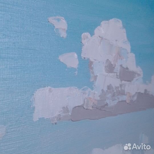 Пейзаж с облаками