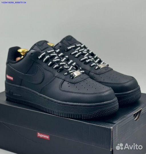 Кроссовки Nike Air Force 1 Low & Supreme (Арт.29765)