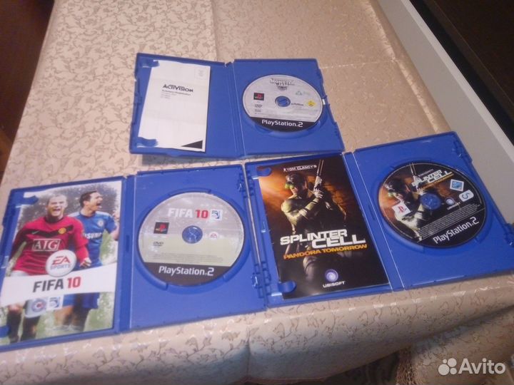 Диски playstation 2,3, PSP, Xbox 360 лицензия