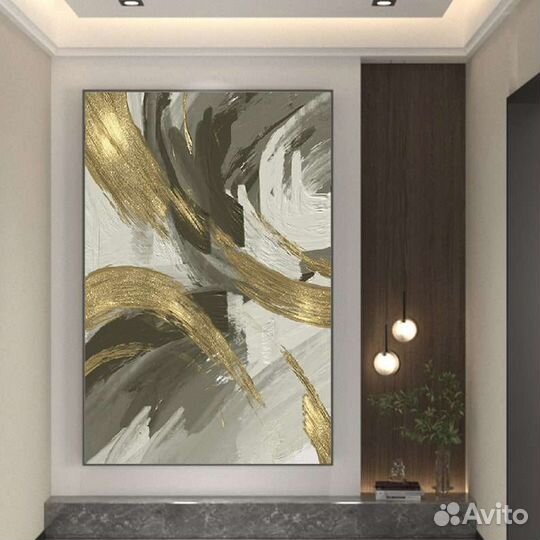 Картина абстракция Современное искусство масло