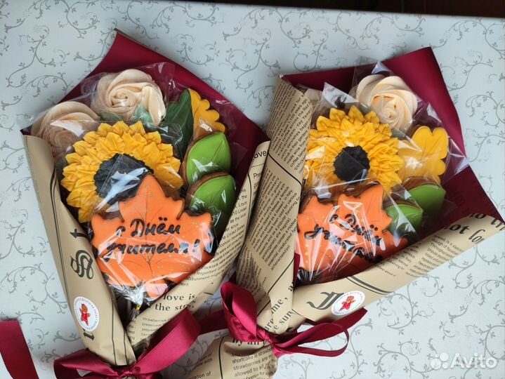 Букет из зефира, зефир день учителя