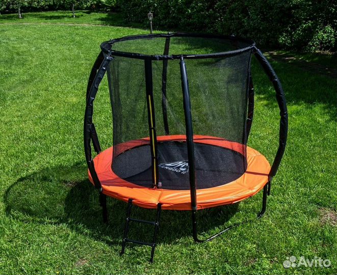 Батут с сеткой