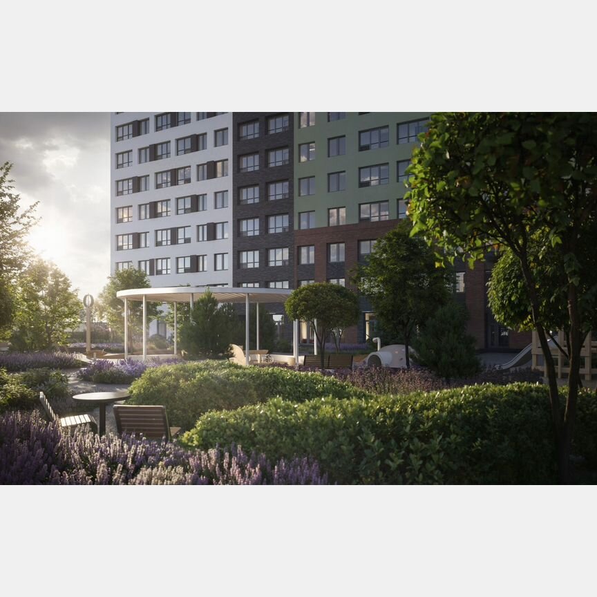 1-к. квартира, 35,1 м², 11/17 эт.