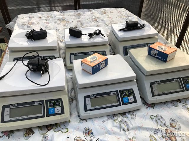 Весы кухонные cas 5.10.15.20.30