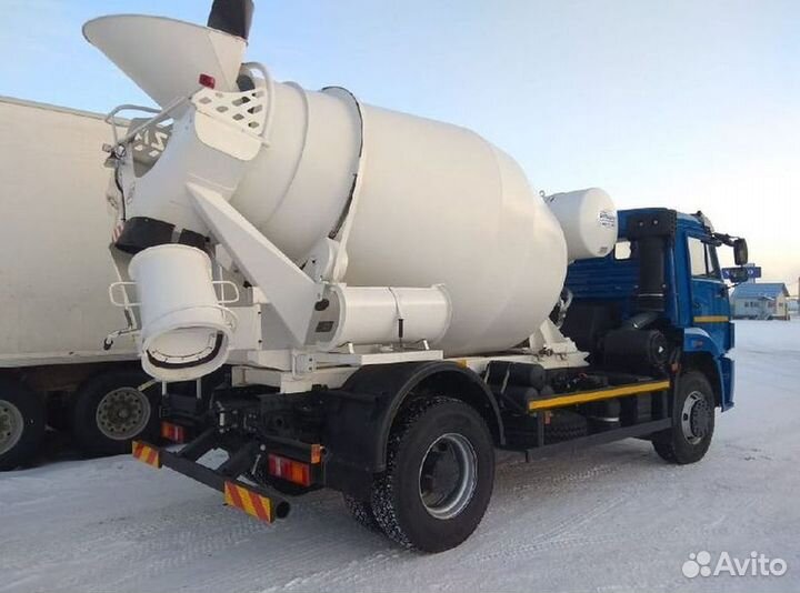 Установка миксера 6, 7 кубов