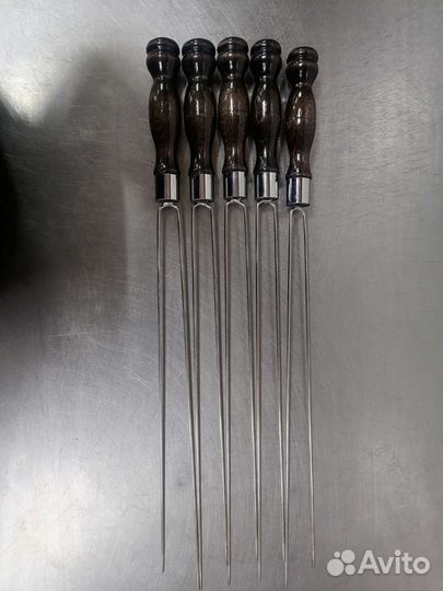 Шампура с деревянной ручкой