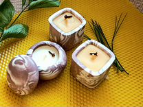 Свечи ароматические из натурального сырья
