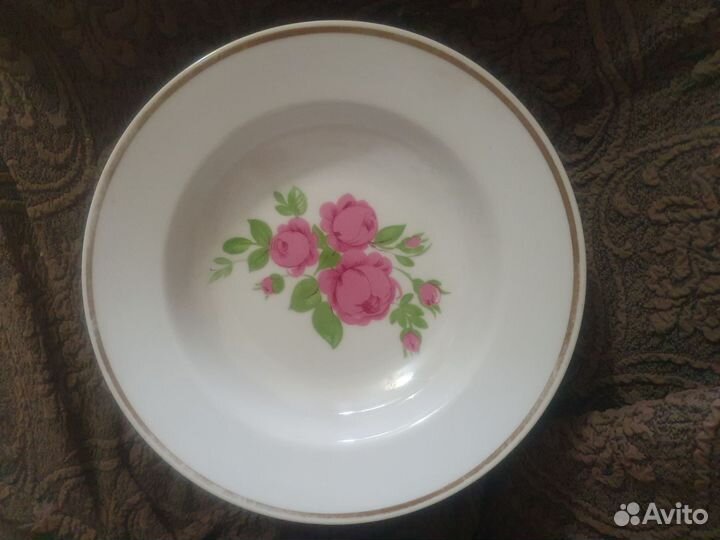 Тарелки полупорционные СССР