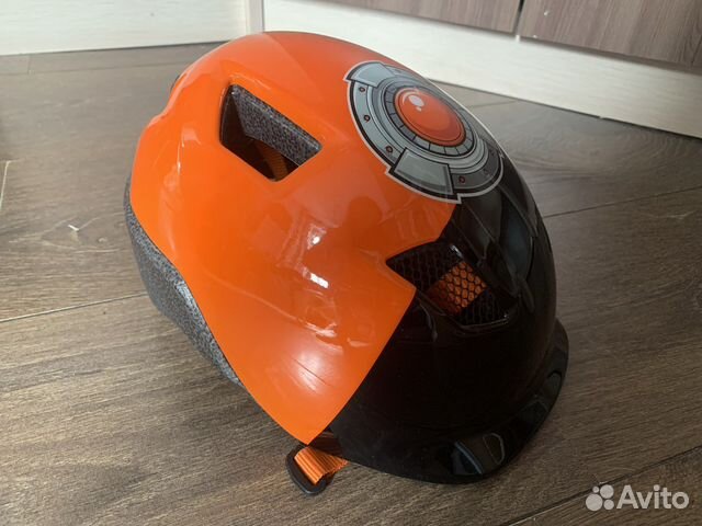 Новый Шлем велосипедный детский принт Robot