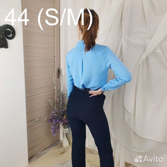 Однотонная блузка Akusha