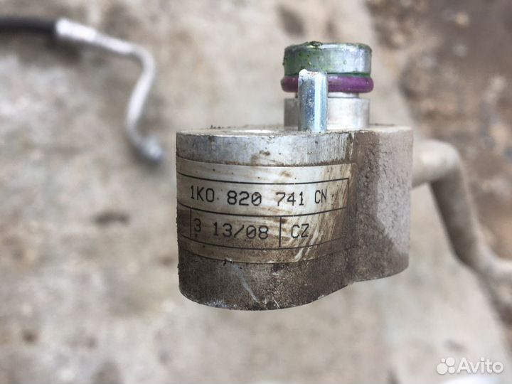 Трубки кондиционера skoda octavia а5