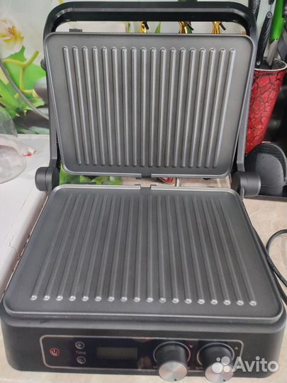 Гриль барбекю электрический Redmond