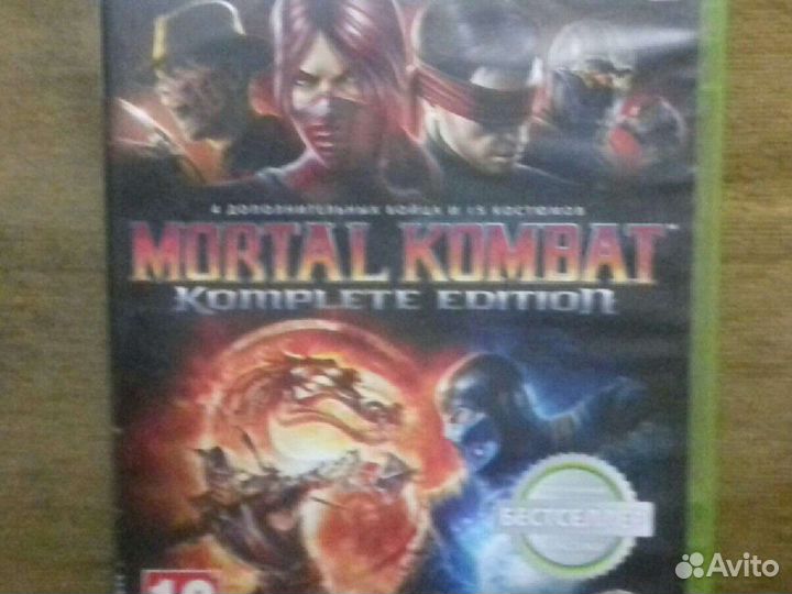 Диск Mortal Kombat Komplete Edition для xbox 360