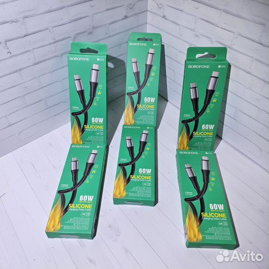 Кабель type c / type c borofone X88