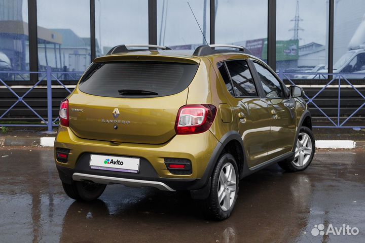 Renault Sandero Stepway 1.6 МТ, 2017, 70 000 км