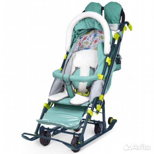 Санки коляска nika