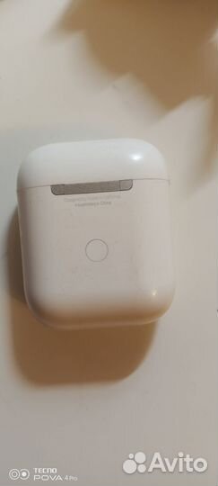 Airpods + чехол пикачу