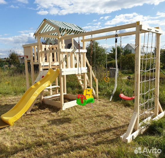 Новый детский спортивный комплекс для дачи