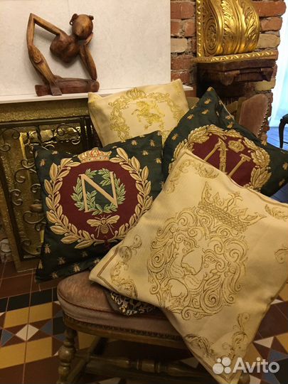 Наволочка чехол на подушку гобелен