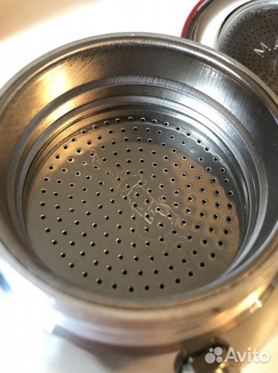 Гейзерная кофеварка Bialetti induction red