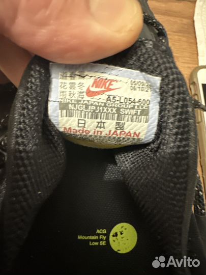 41 nike ACG made in Japan оригинальные