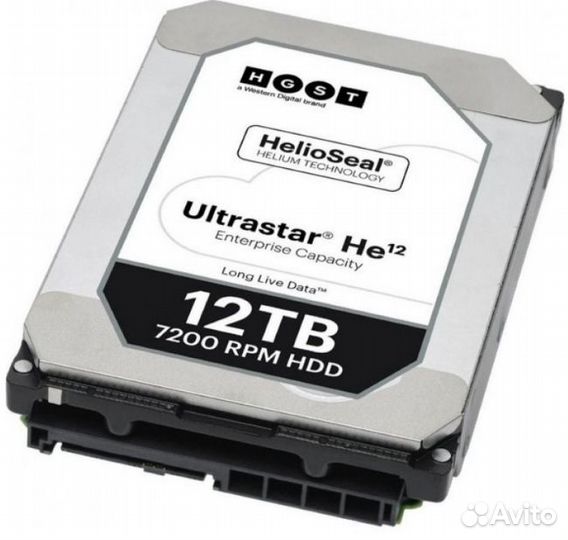 Жесткий диск Hitachi hgst Ultrastar He12 12Tb (HUH