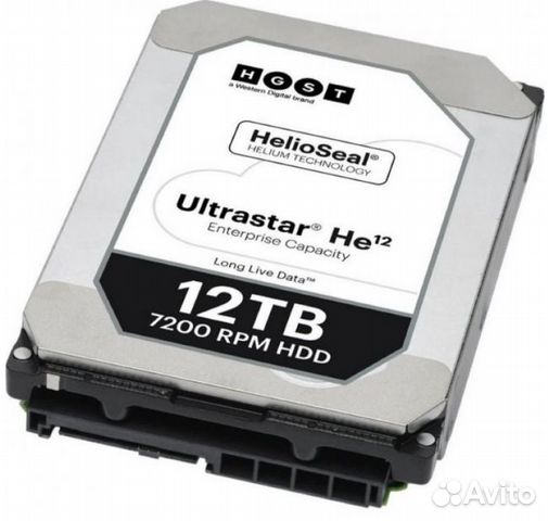Жесткий диск Hitachi hgst Ultrastar He12 12Tb (HUH