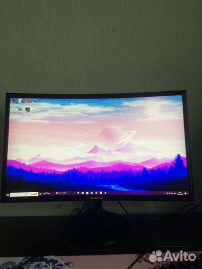 Монитор samsung 24 изогнутый
