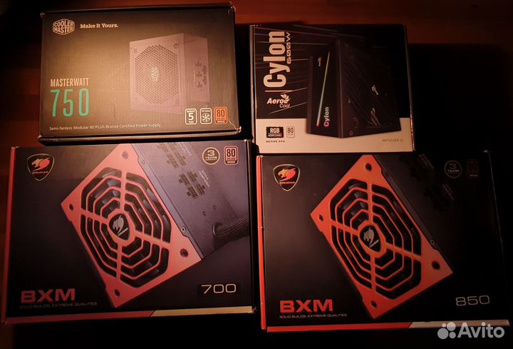 Коробки от блоков питания