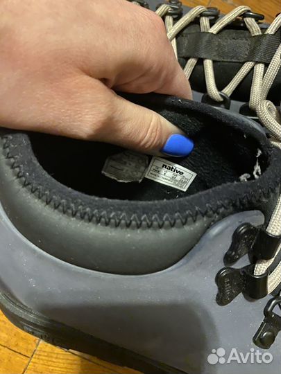 Ботинки native 40 размер