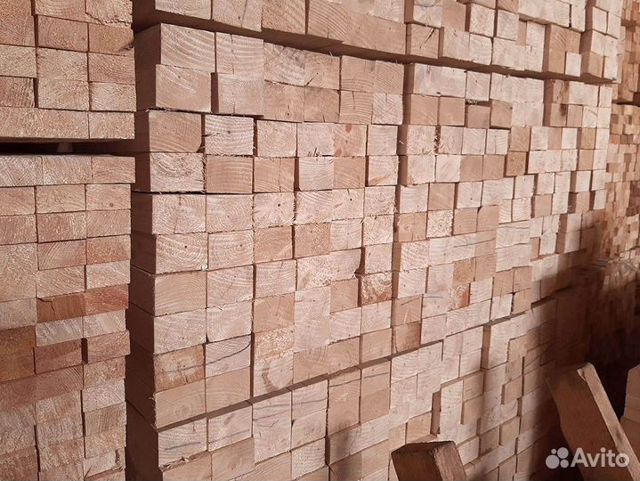 Брусок строганный 50х70х3000 сосна