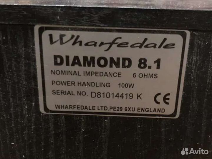 Акустические колонки wharfedale diamond 8.1