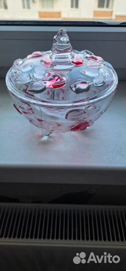 Сахарница стекло
