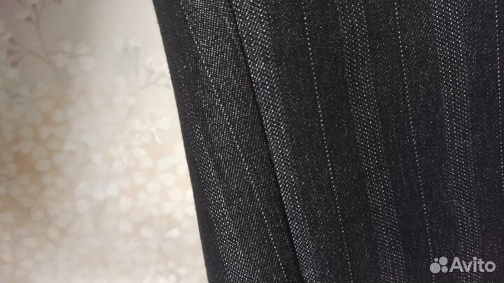 Брюки женские 3/4, на резинке, большой размер (56)