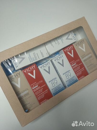 Сыворотки Vichy, антивозрастные, увлажняющие