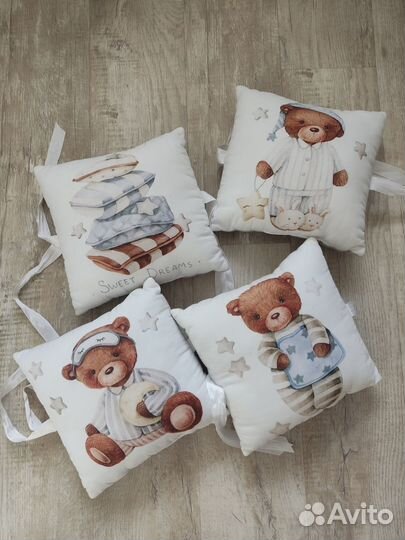 Бортики в детскую кроватку