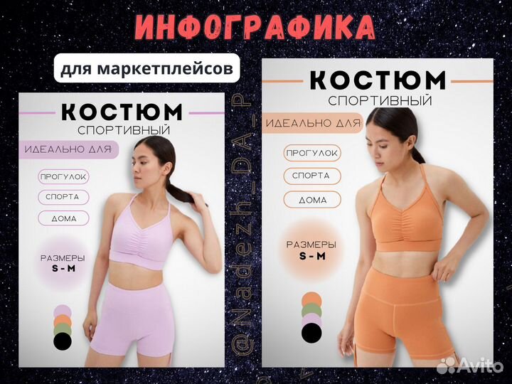 Инфографика для WB/ozon